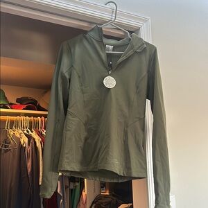 Olive Green Long Sleeve Pullover